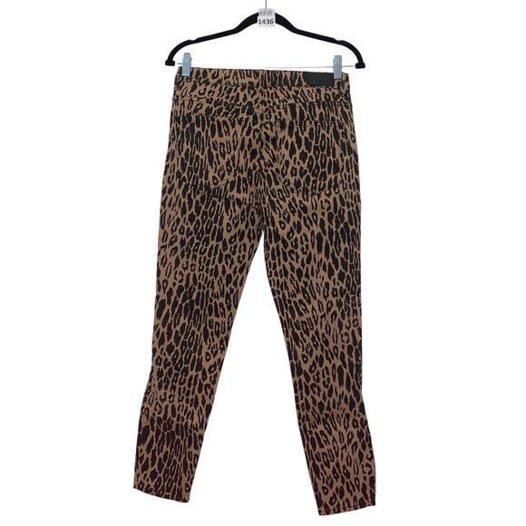 Leopard, Denim, Jeans, Stretch, Ankle Highrise, Express, 6R, Leopard - Picture 3 of 3